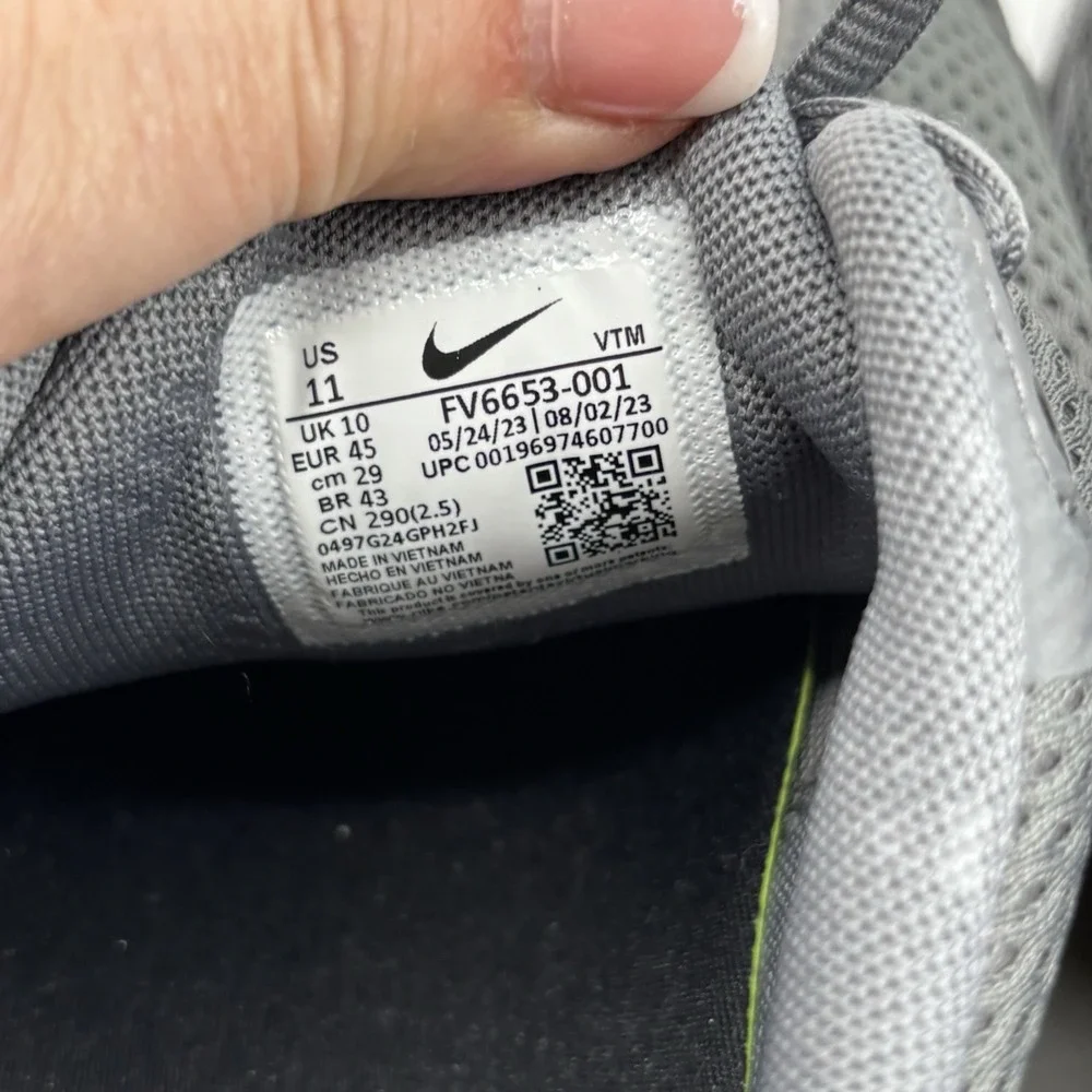 Nike Air Max Pulse Sneakers Grey Running Trainers 270‎ AMX Logo Shoes Men Size11